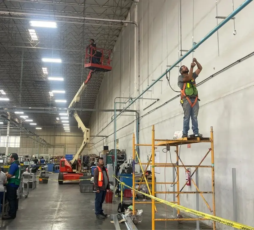 Imagen del proceso de instalación